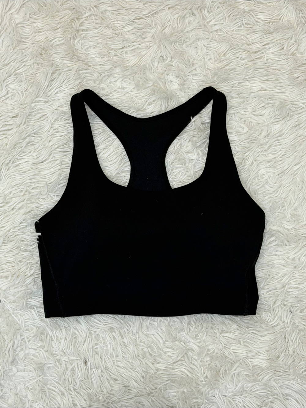 Uniqlo Black Racerback Sports Bra
